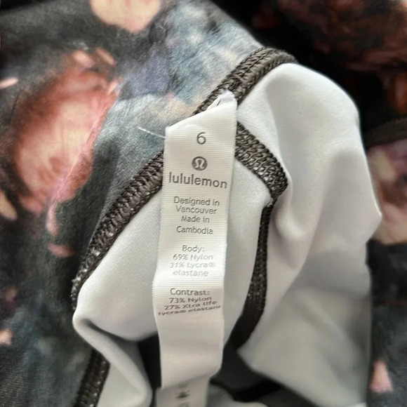 Lululemon Wunder Under Crop II Special Edition Scallop Leggings 23" - Picture 5 of 8